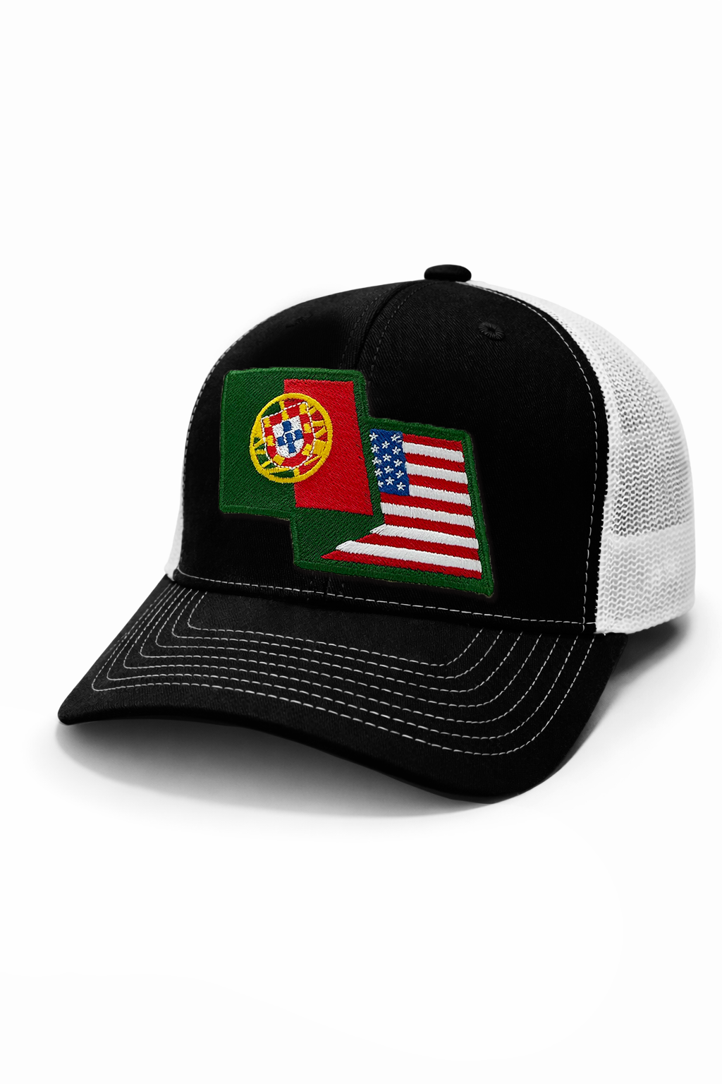 American Portuguese Mesh Trucker Hat