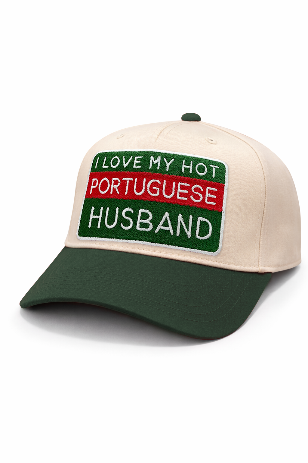 I Love My Hot Portuguese Husband Trucker Hat