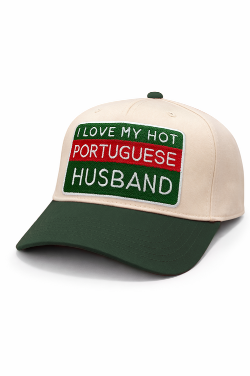 I Love My Hot Portuguese Husband Trucker Hat