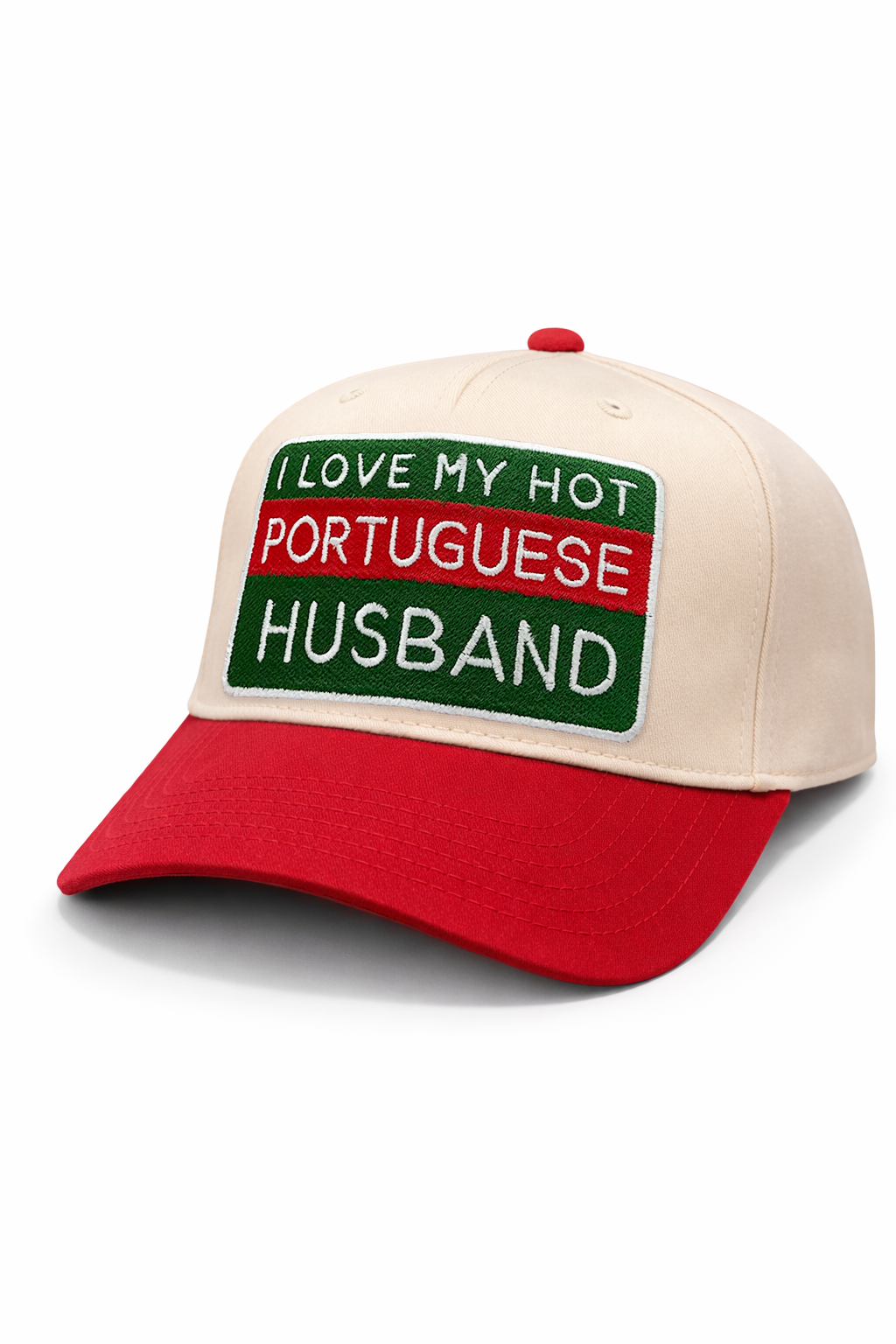 I Love My Hot Portuguese Husband Trucker Hat